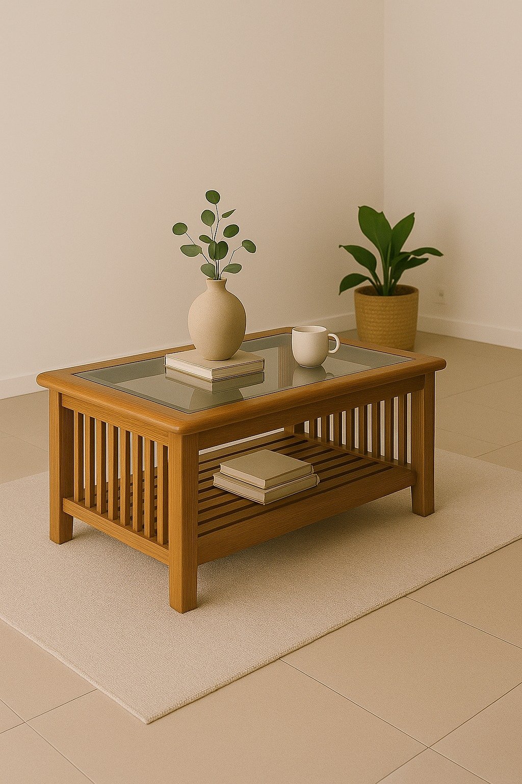 Aaru Teak Coffee Table