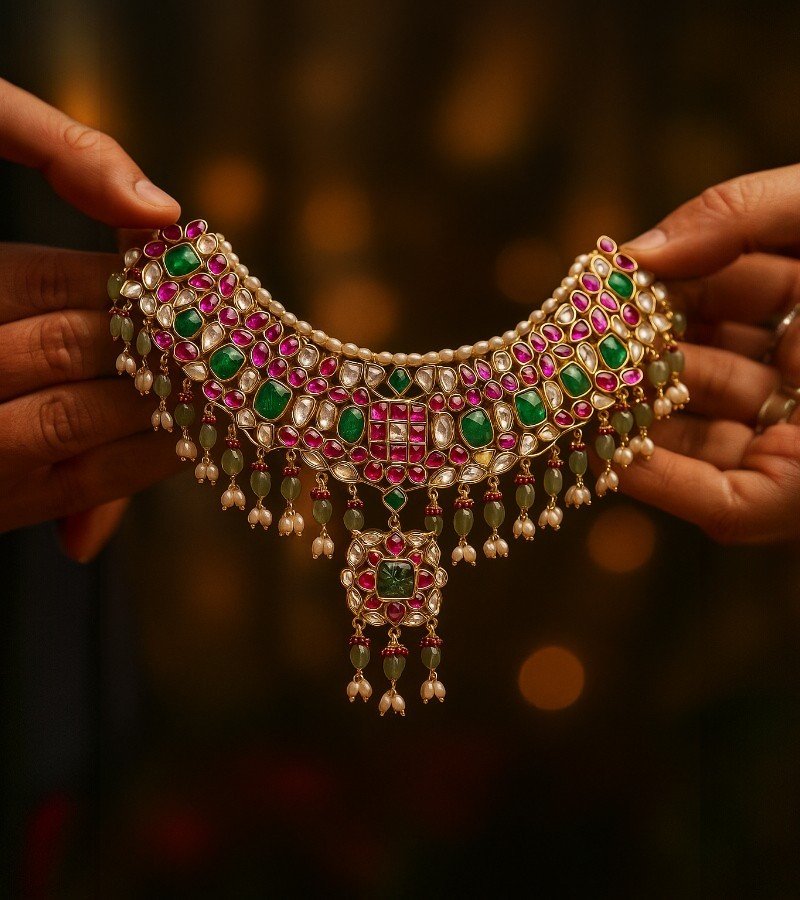 Elegant Jadau Necklace image 1