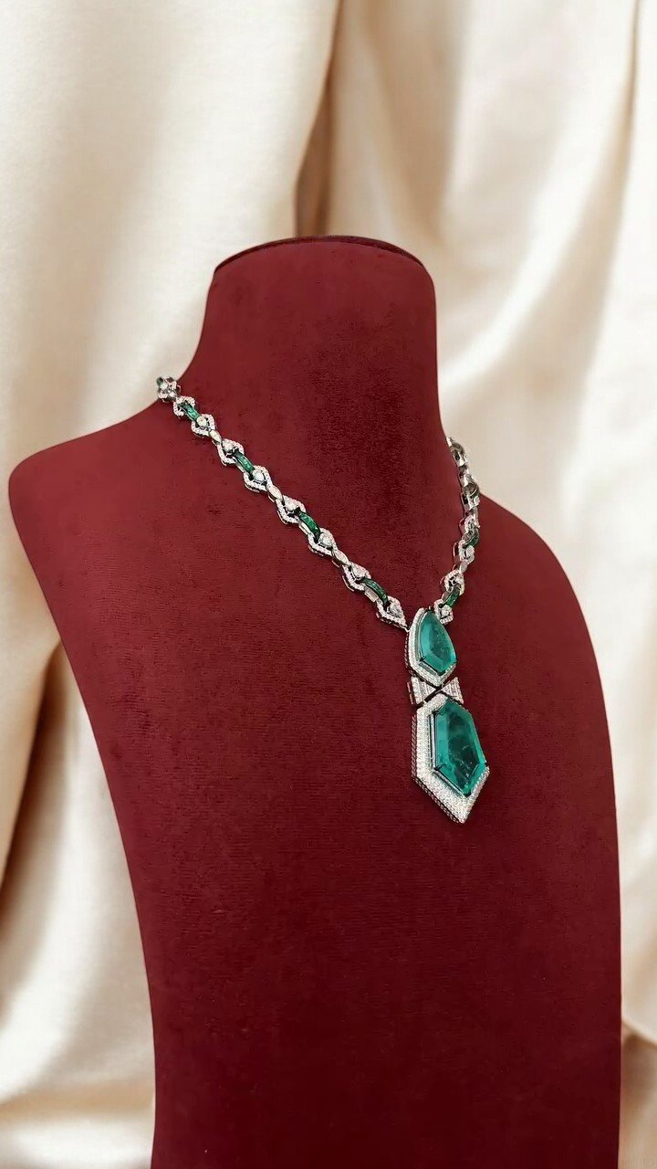 Natural Diamond Necklace image 1