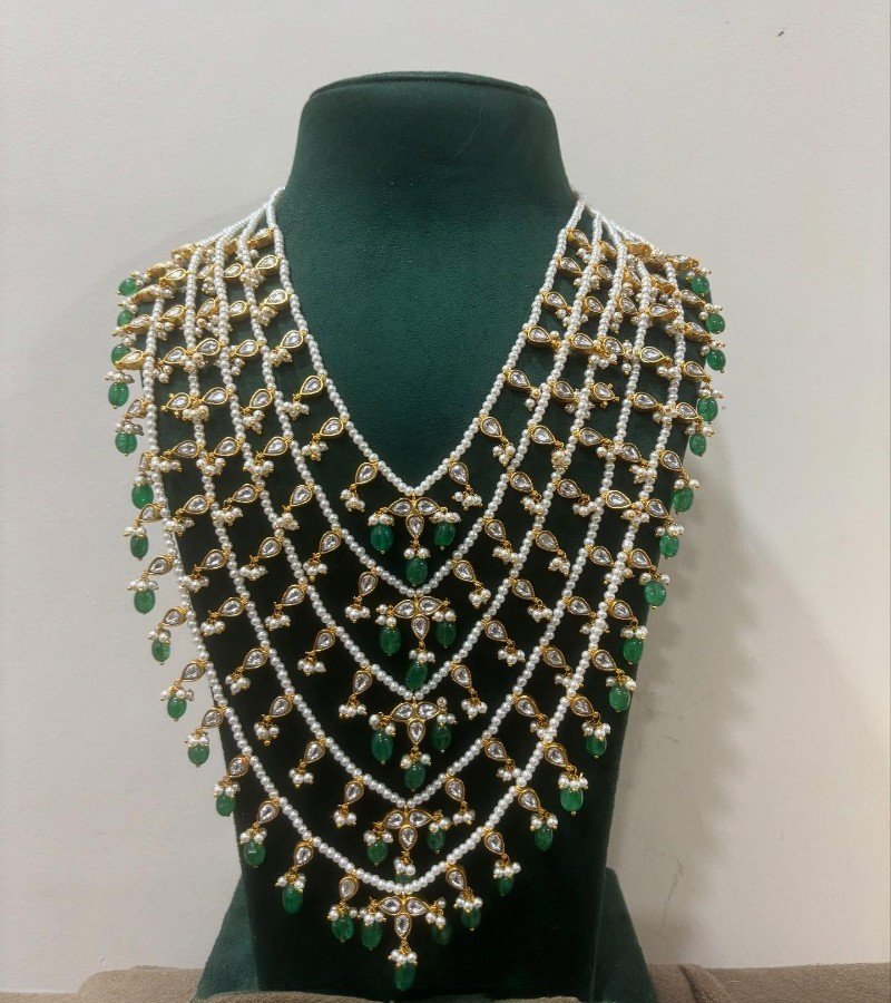 Moissanite Pearl Mala image 1