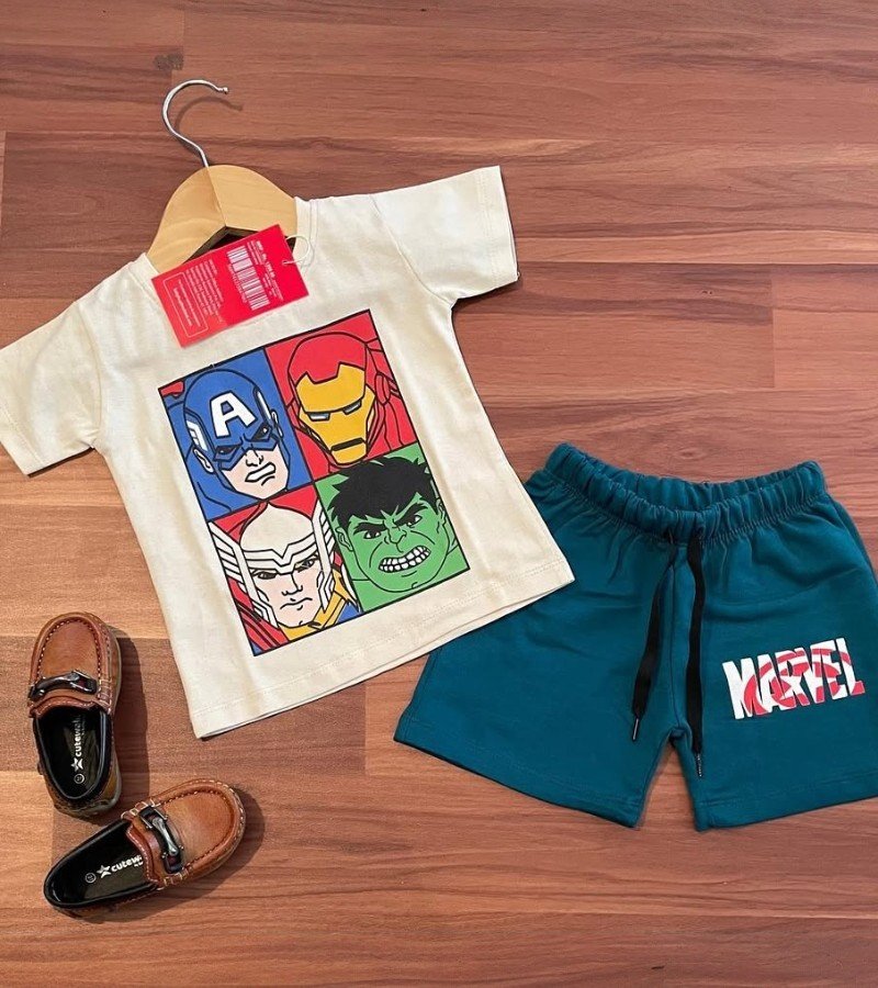 Marvel Avengers T-shirt and Shorts Set image 1
