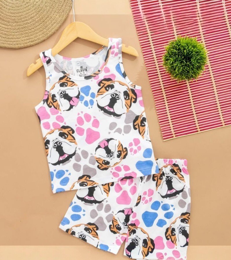 Clavik Kids Sleeveless T-Shirt &amp; Shorts set image 1