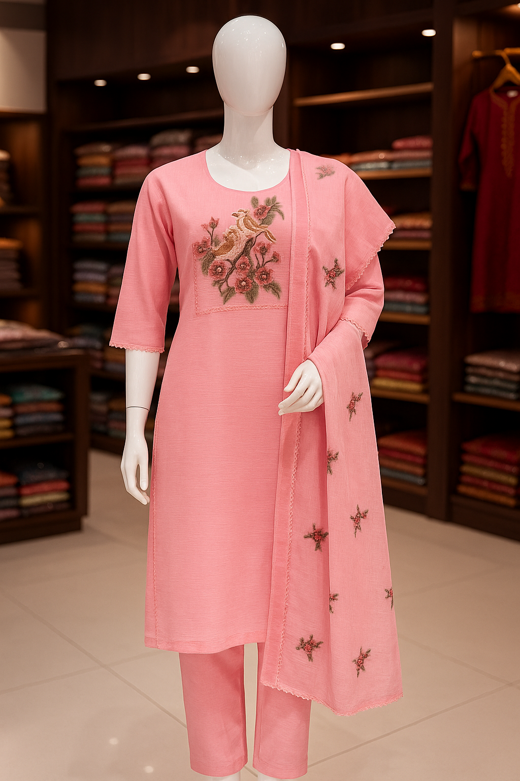 Pure Cotton Kota Dress image 1