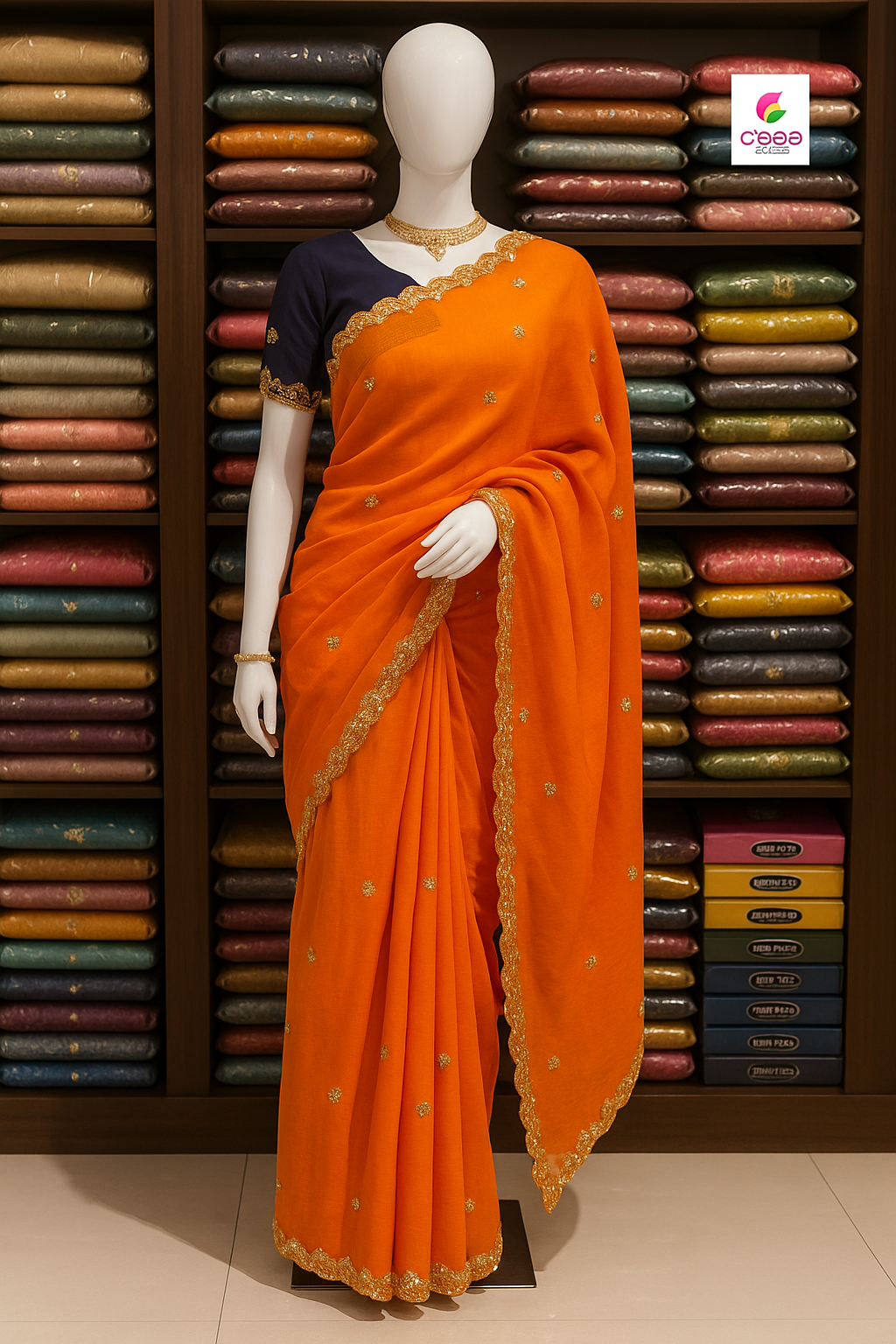Space Silk Saree image 1