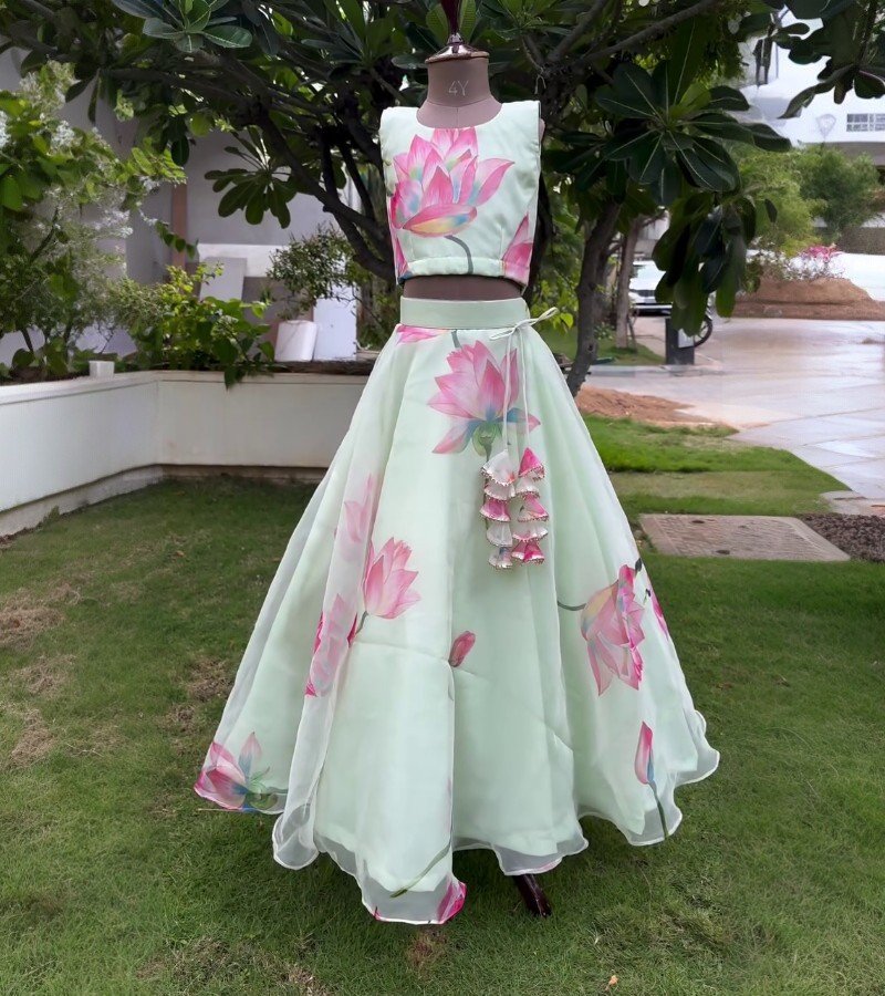 Floral Lehenga Set image 1