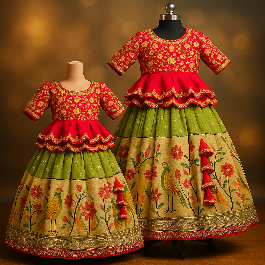 Sisters Zarikota Lehenga Blouse image 1
