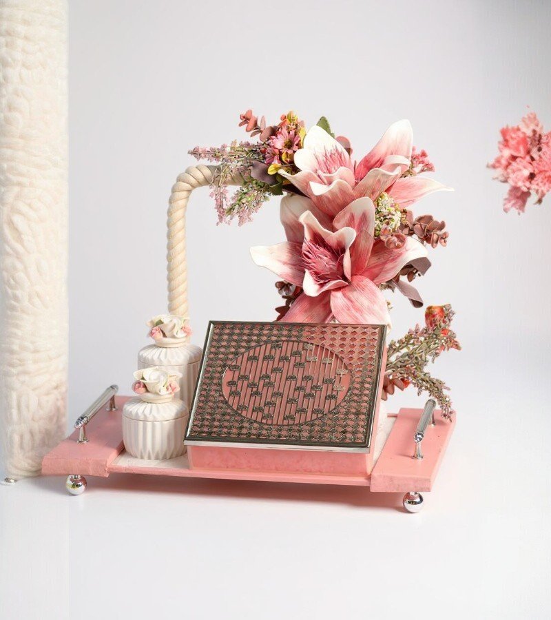 Silver-Plated Keepsake Sweet Box and Elegant Jars image 1