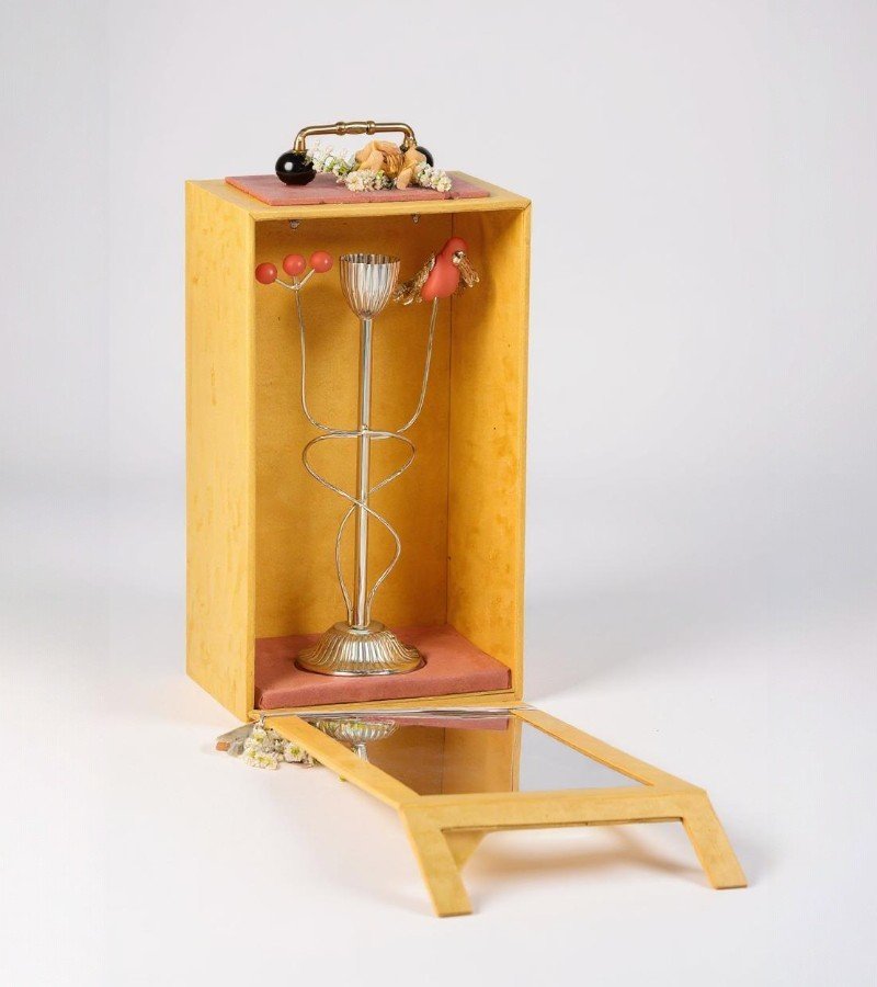 Silver-Plated Candle Stand image 1