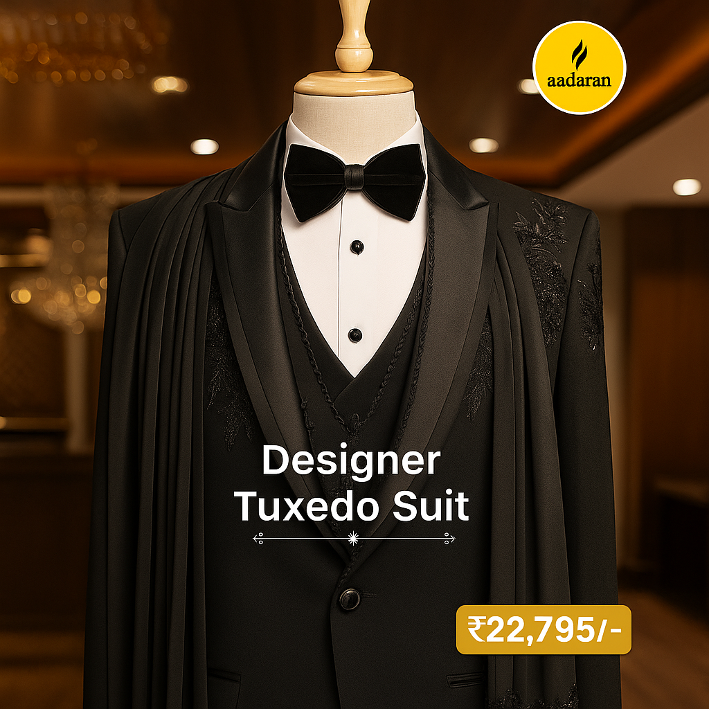 Designer Tuxedo Suit image 1