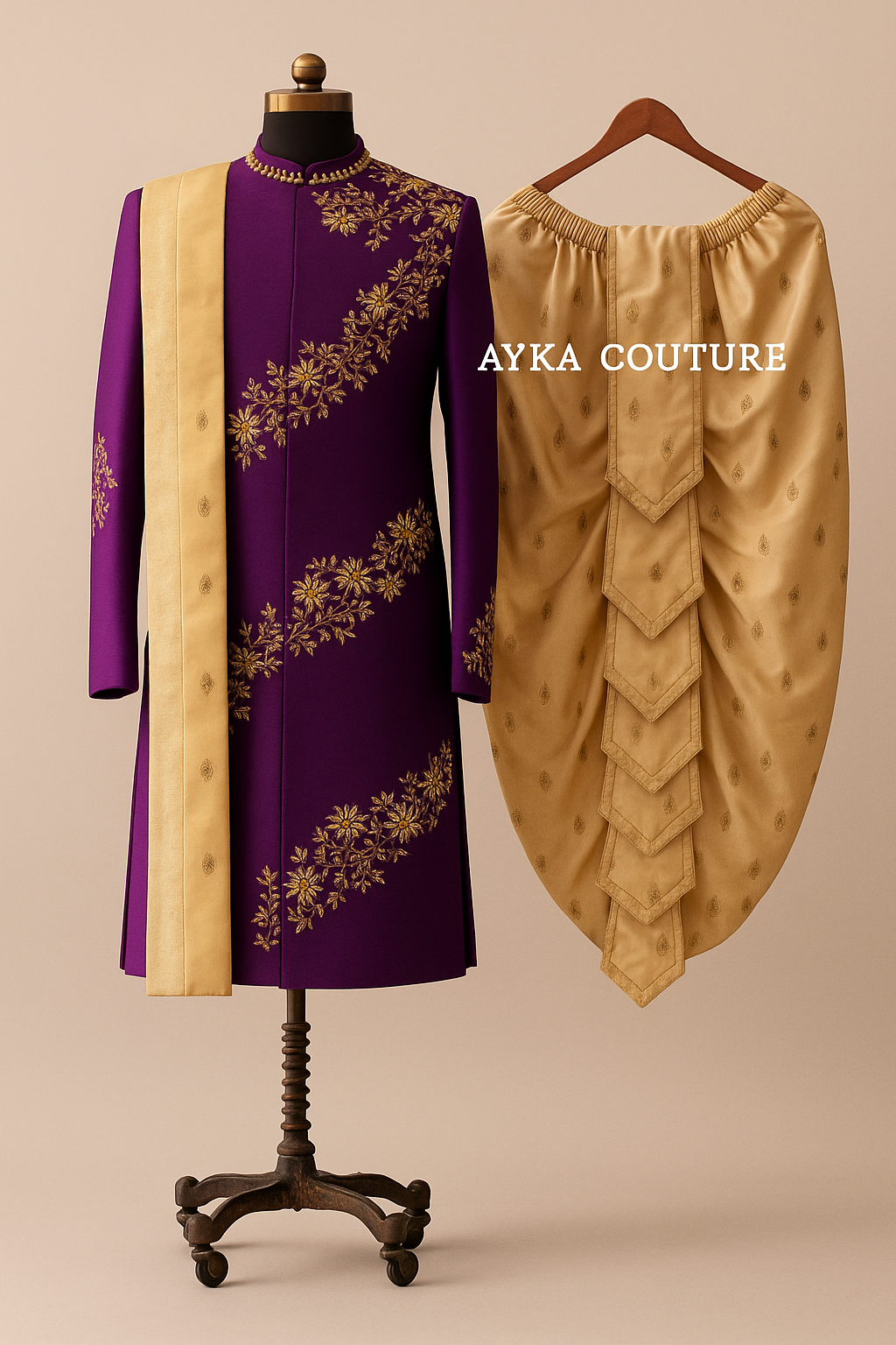 Trendy Full Work Dothi image 1