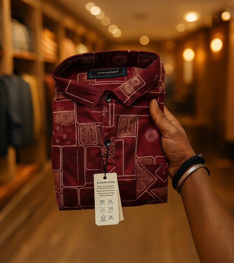 Men's Long-Sleeved Button-Down Shirt image 1