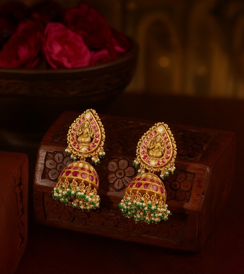 Lakshmi Jhumkas image 1