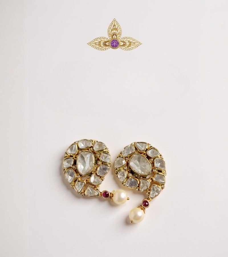 Polki Earrings image 1