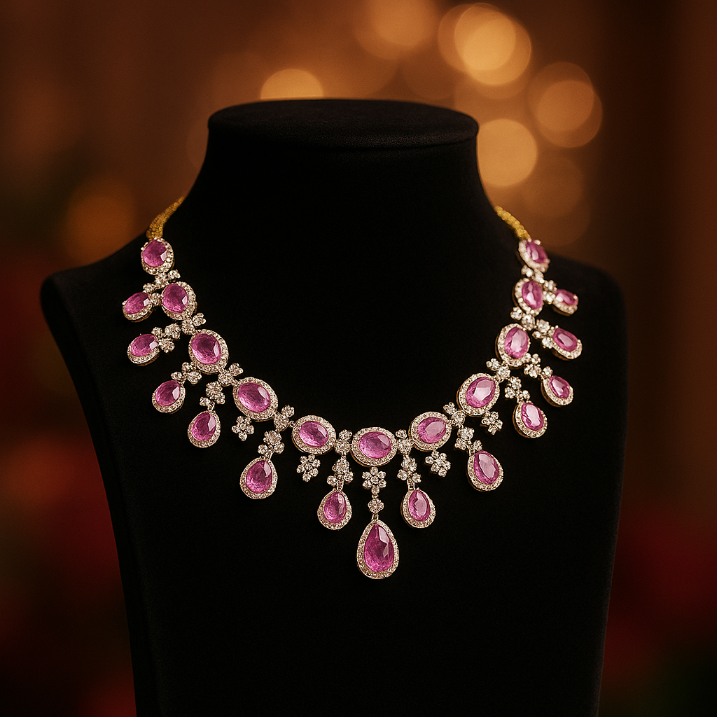 Burmse Ruby Necklace image 1