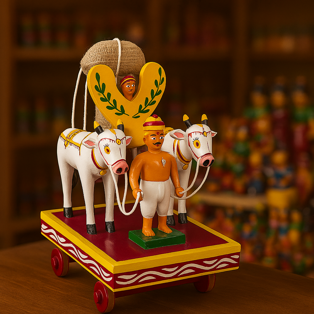 Wooden Bullokcot image 1