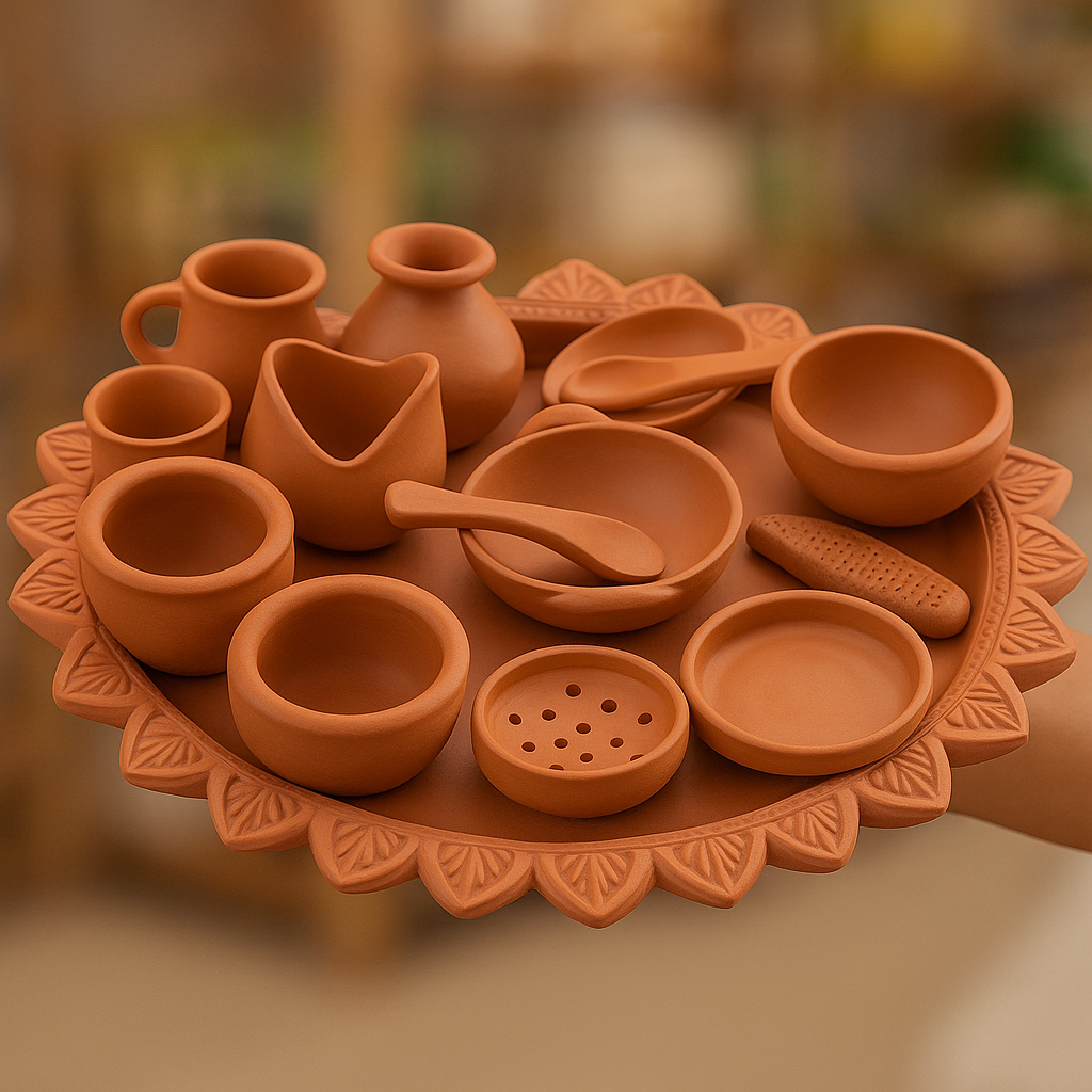 Clay Pot Cooking set image 1