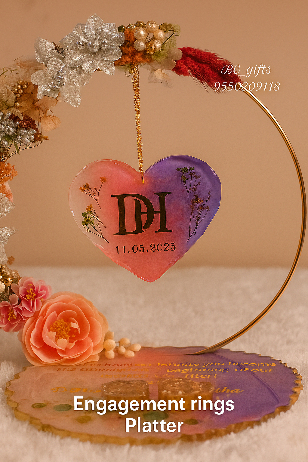 Engagement ring platter image 1