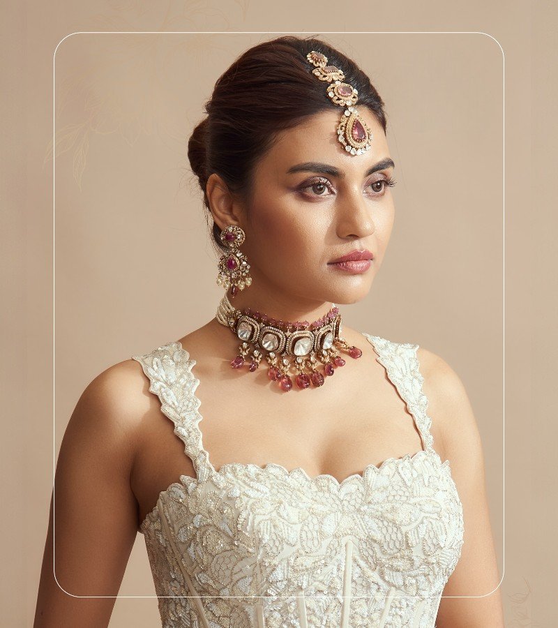 Polki Choker Set image 1