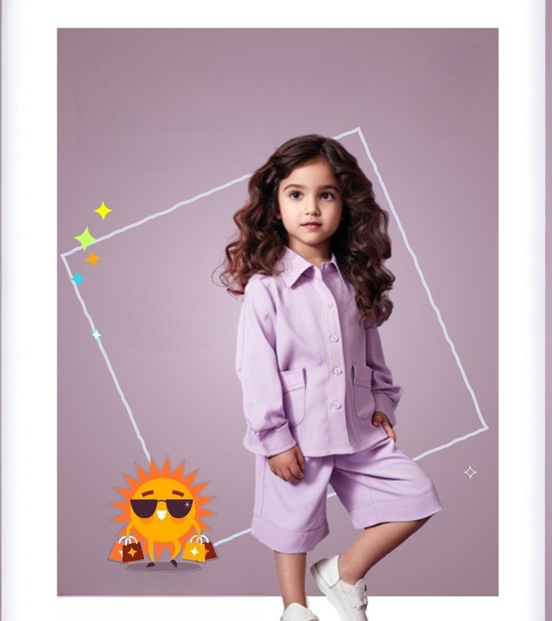 Button-Down Shirt and Shorts image 1