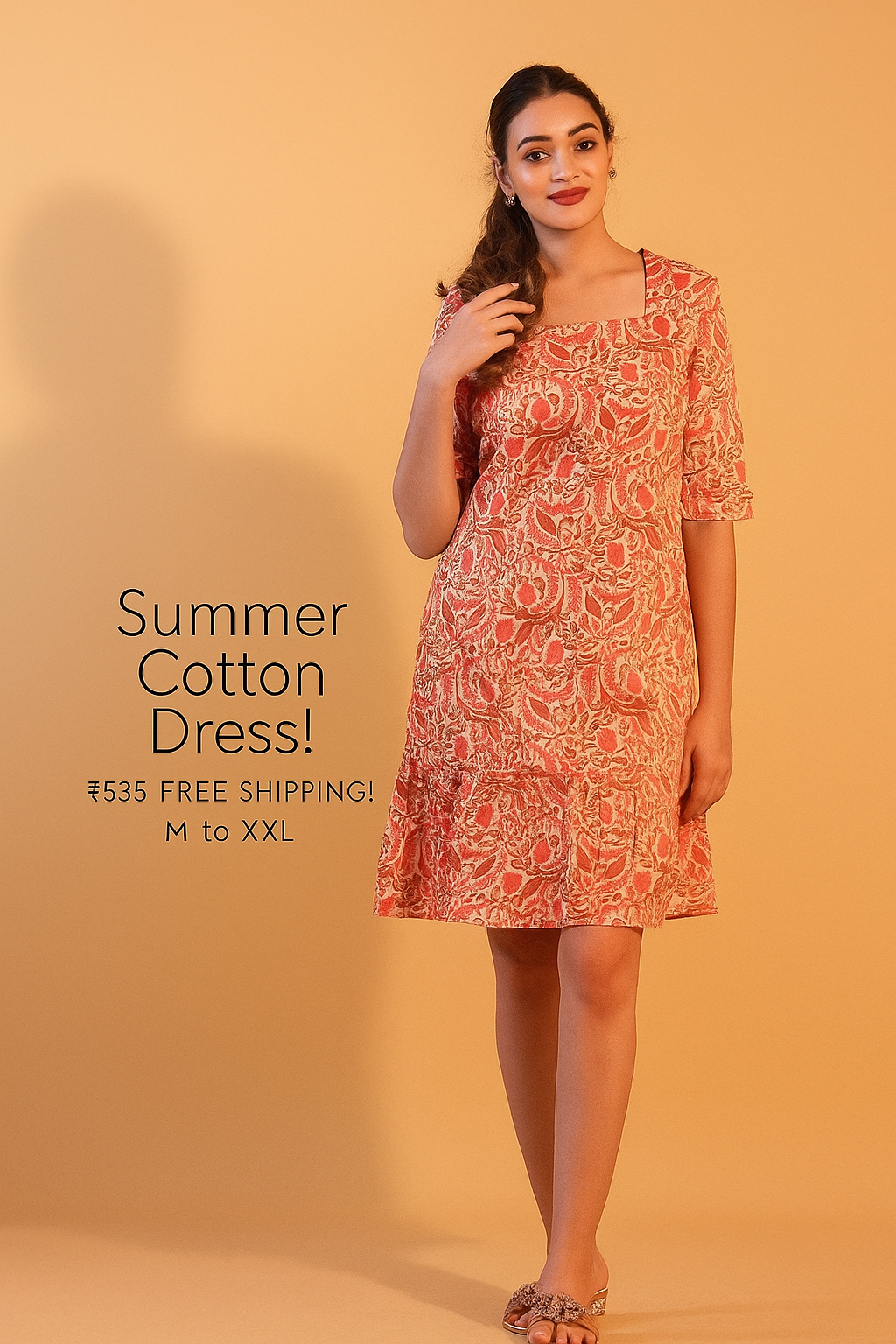 Summer cotton dress image 1
