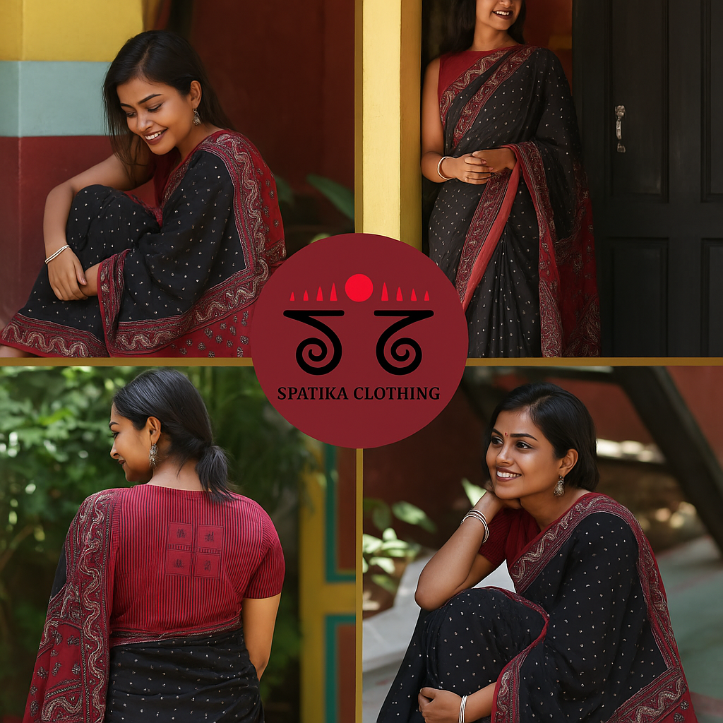 Hand made Saree image 2