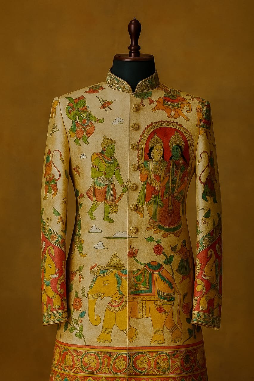 Designer Kutra Fabric image 3