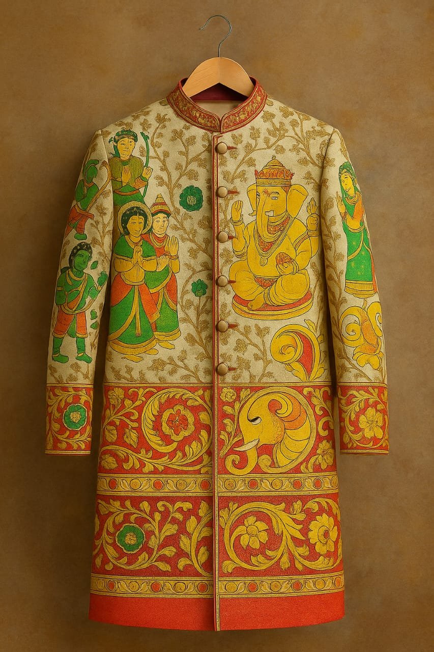 Designer Kutra Fabric image 4