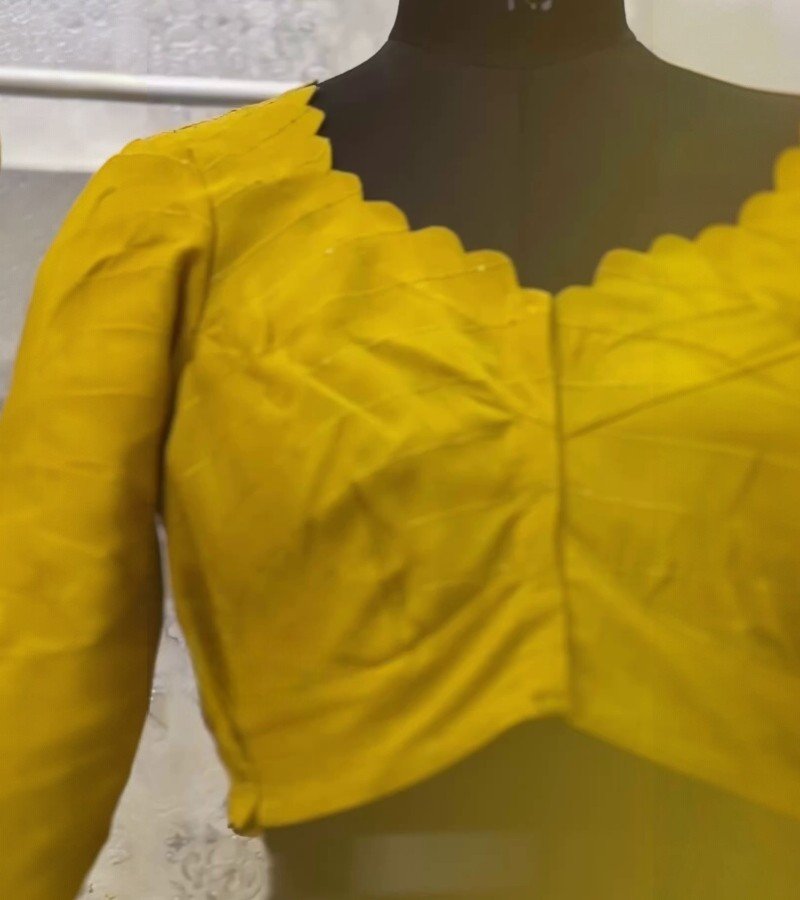Classic &amp; Classy Mustard Blouse image 4