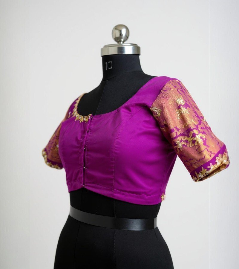 Royal Purple Blouse image 3