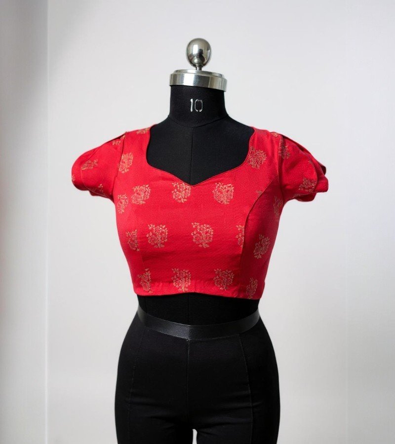 Rich Red Blouse image 1