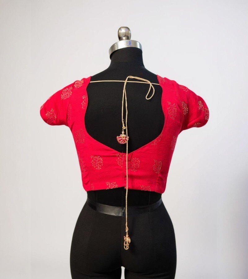 Rich Red Blouse image 2