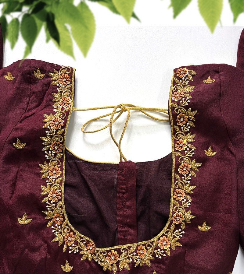 Maroon Blouse image 1