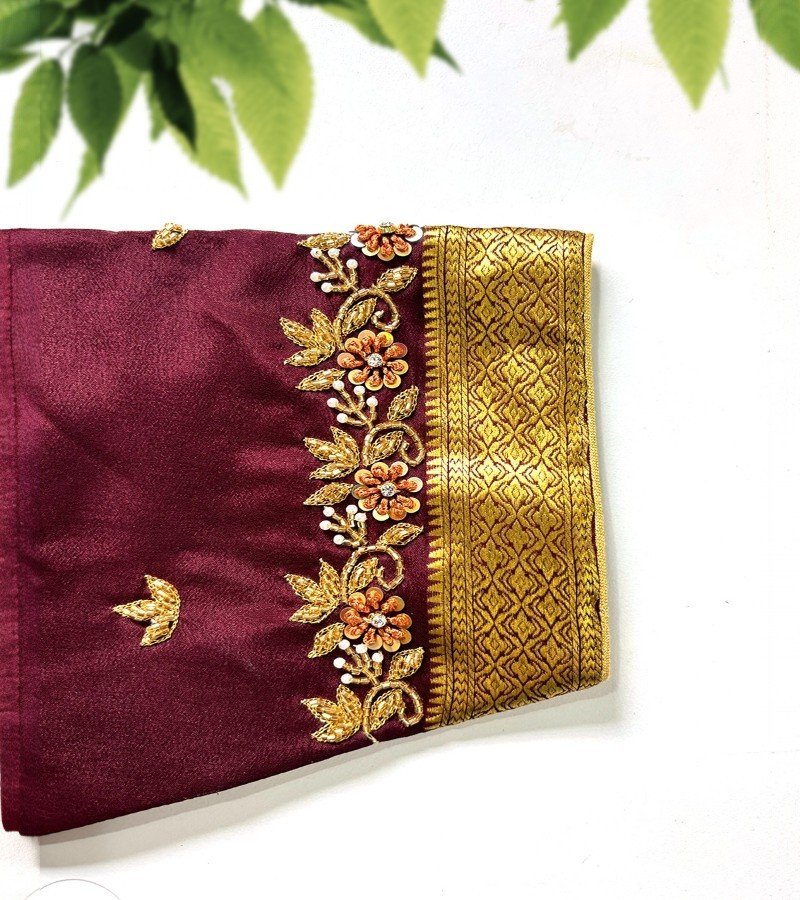 Maroon Blouse image 3