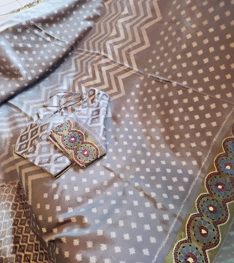 Twill Silk Saree image 1