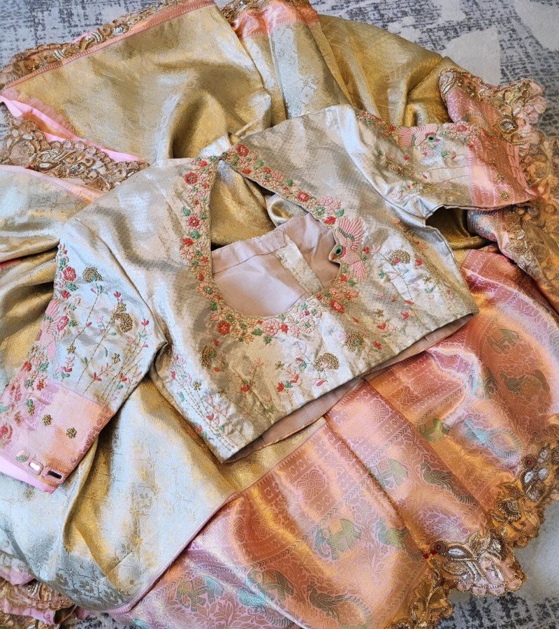 Kanchi Meenakari Saree image 3