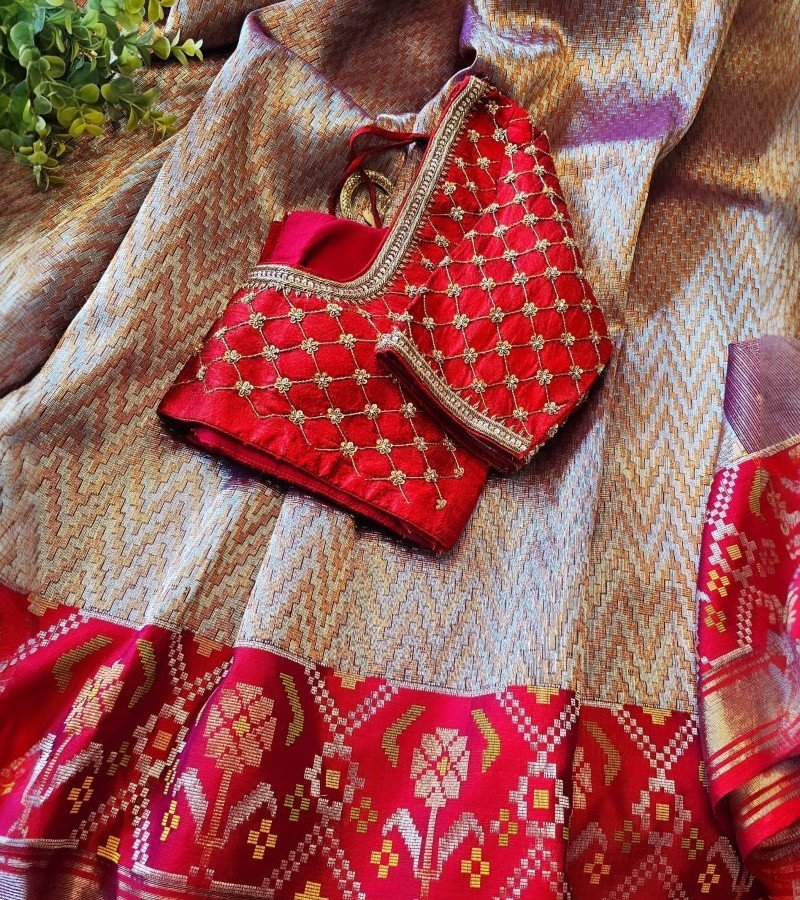 Jamavar Zari Kota Tissue image 2