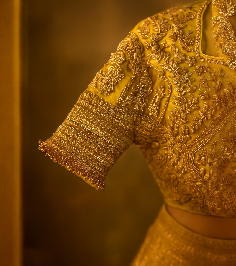 Palliki Bridal Work Blouse image 1