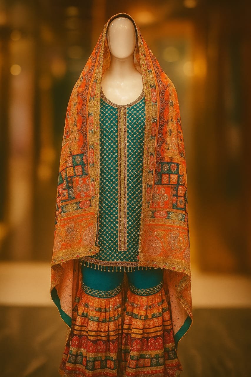 Heavy Sharara Set image 1