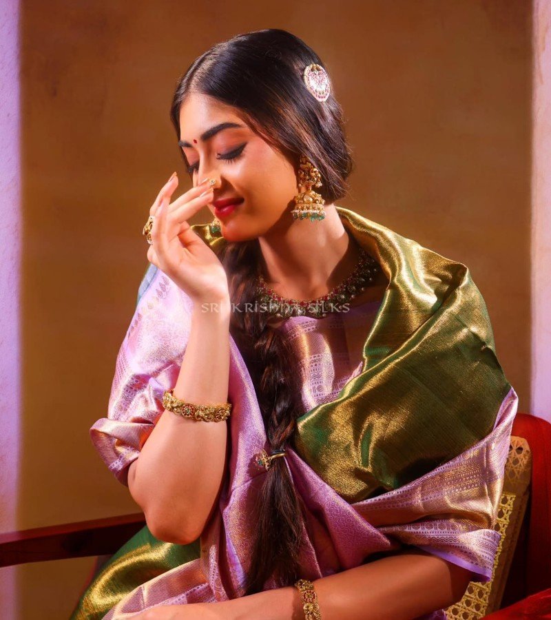 Kanchipuram Silk Saree image 4