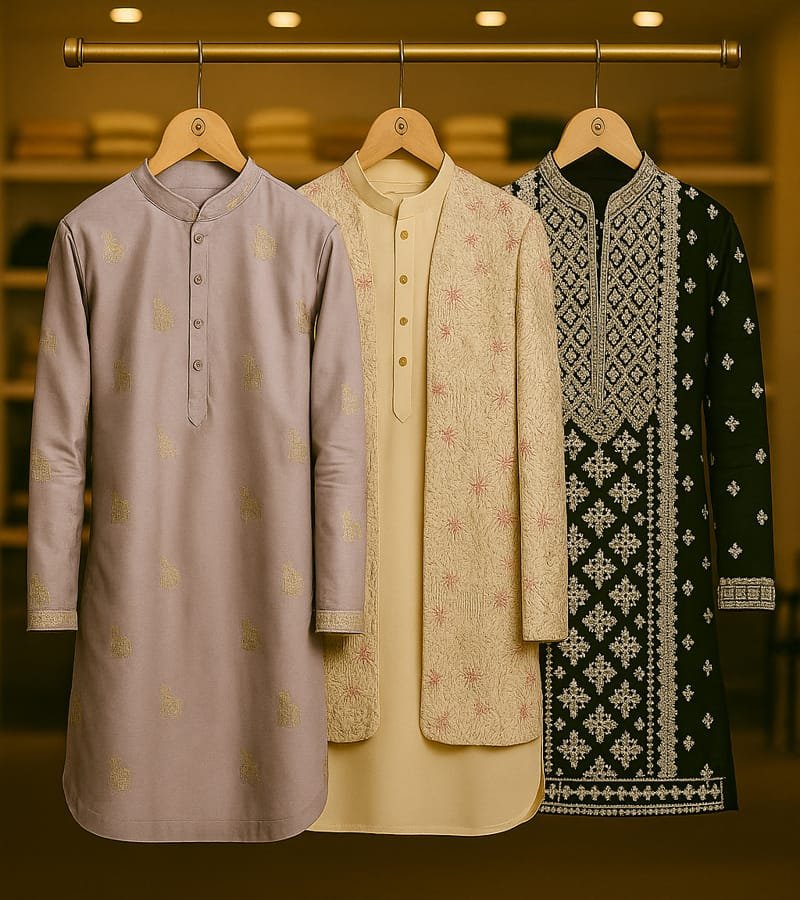 Trending Wedding Wear Kurtas image 1