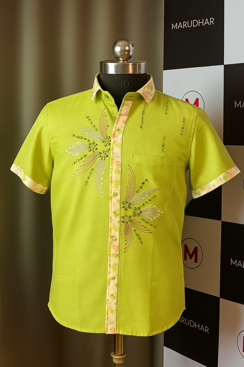 Designed Green Shirt image 1