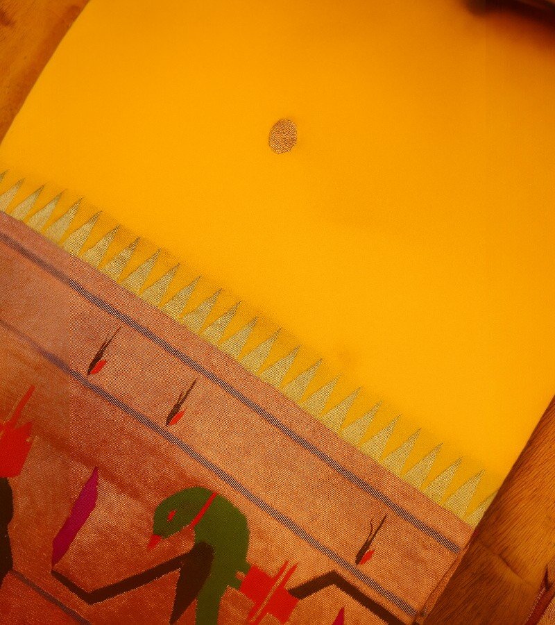 Saree with Floral Embroidery image 4