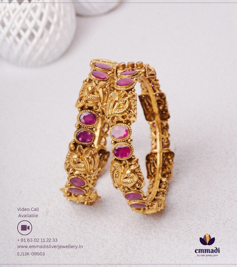 Nakshi Stone Bangles image 2