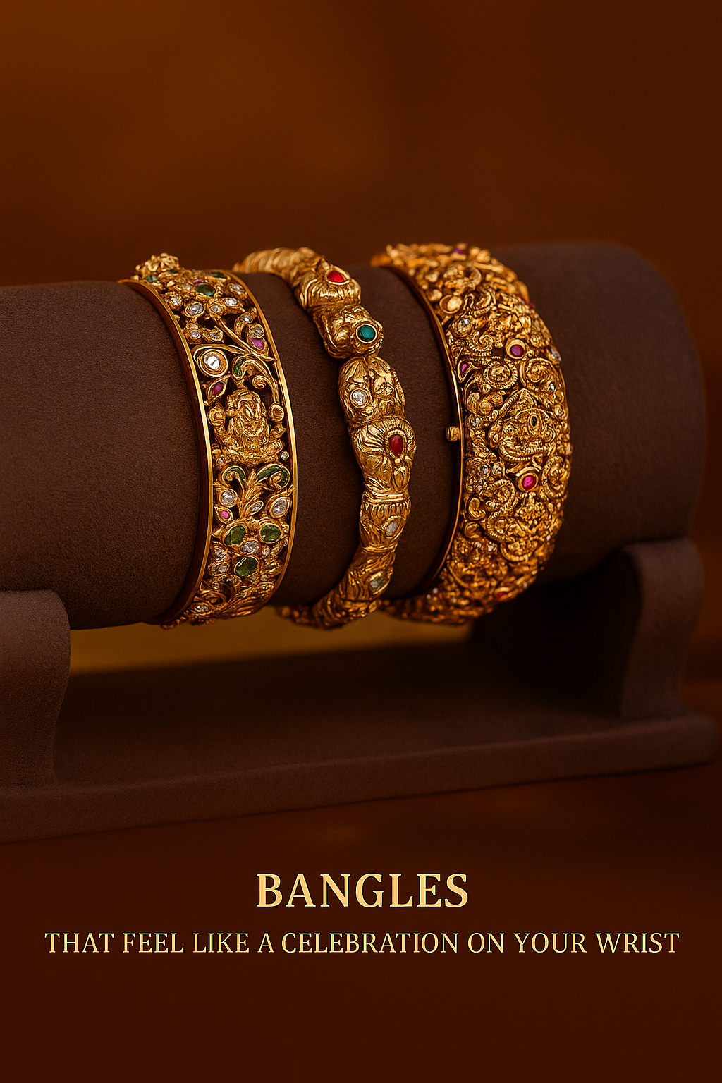 Swarna Kanchi Heritage Bridal Bangle Collection image 1