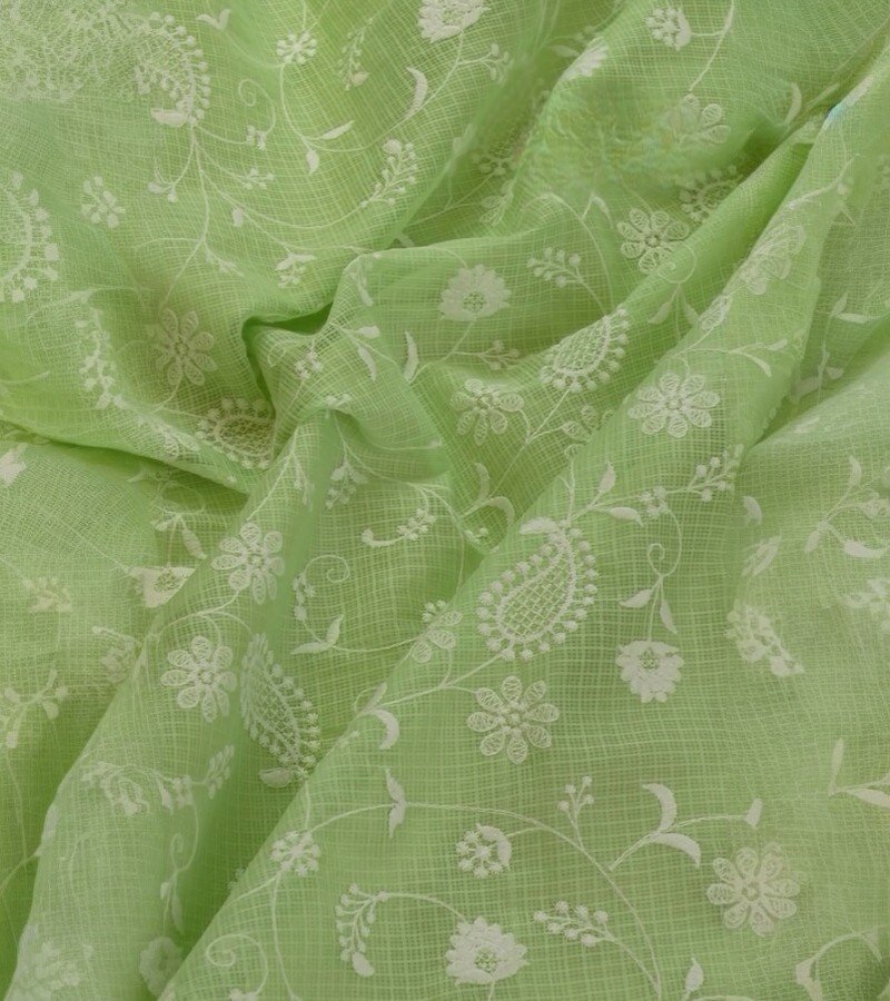 Light Green Running Fabric image 4