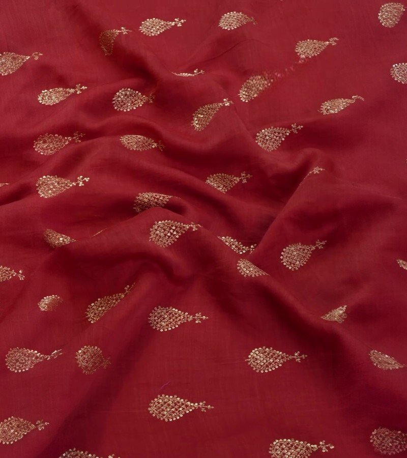 Rich Rust Fabric image 4