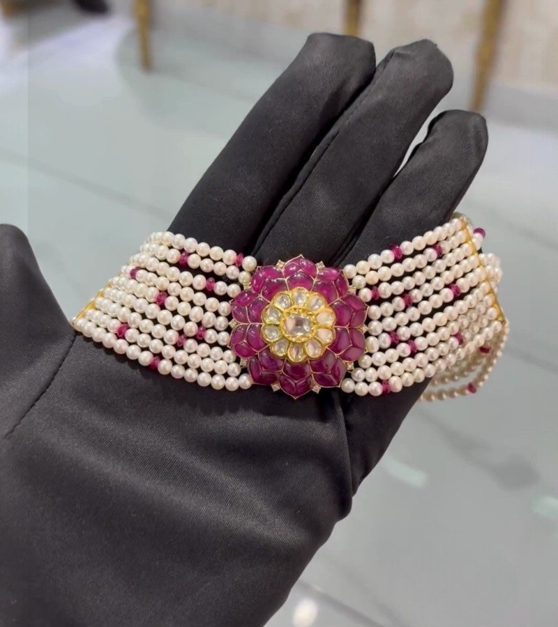 Lotus-Inspired Choker image 2