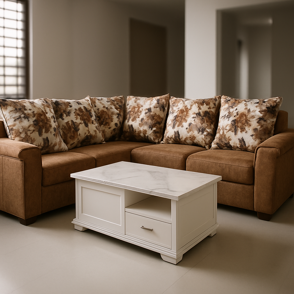 L Shape Sofa Set image 1