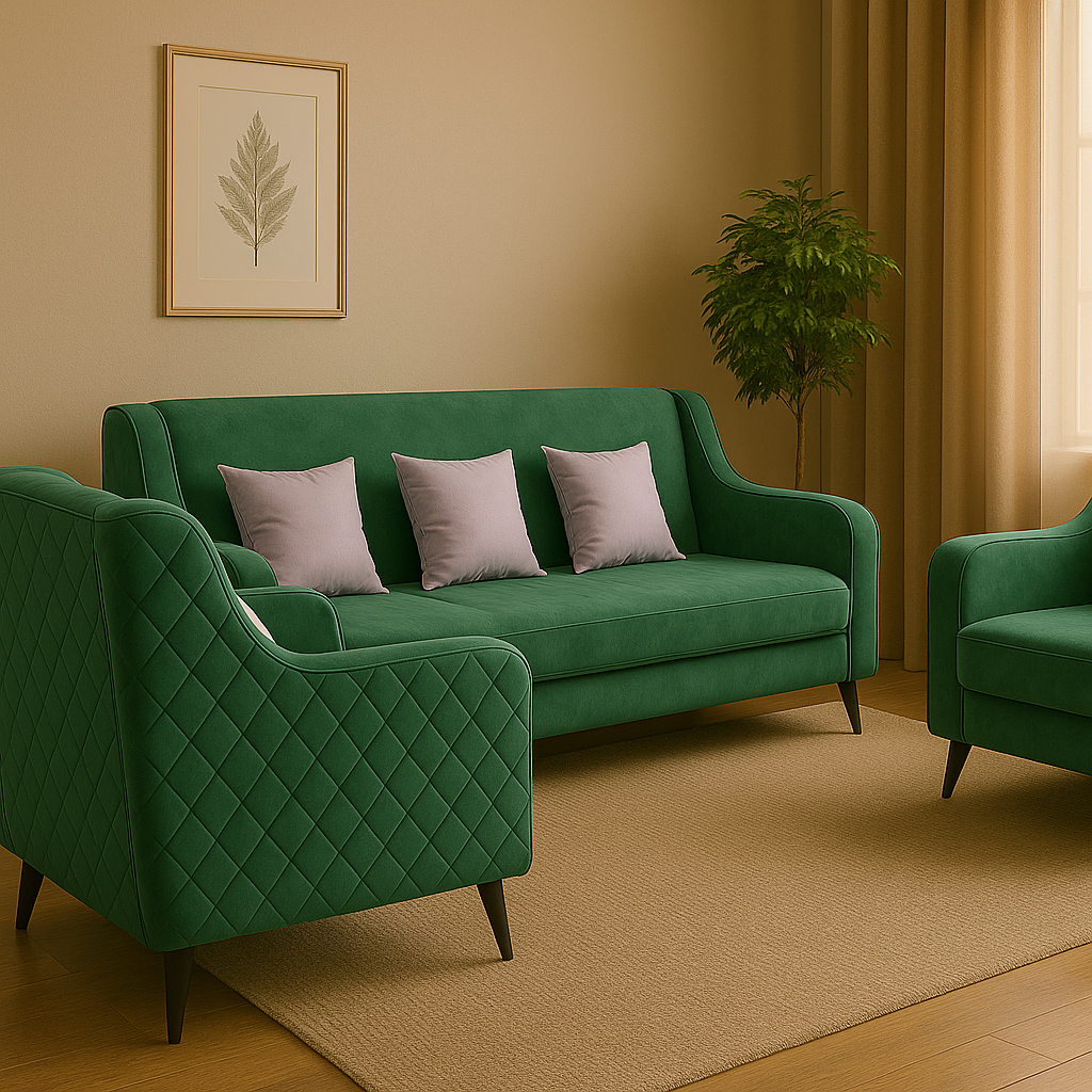 3+1+1 Sofaset image 1