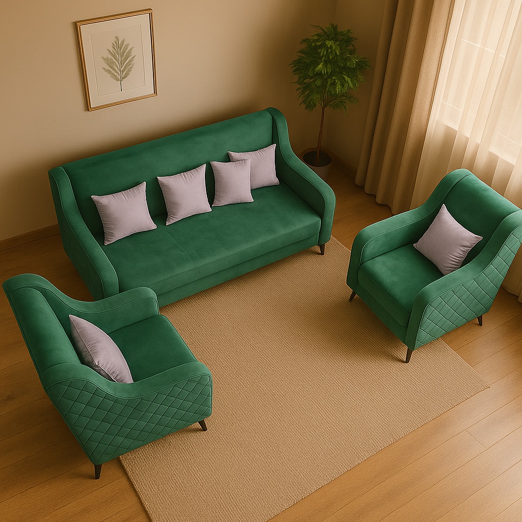3+1+1 Sofaset image 3